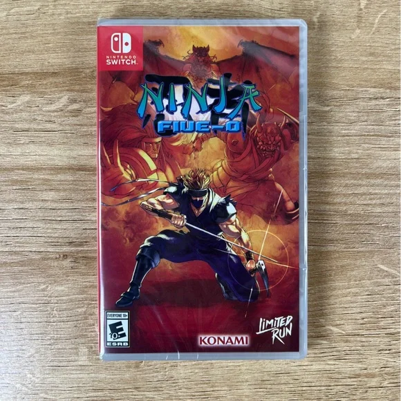 Ninja Five-O Nintendo Switch Game Limited Run NEW SEALED